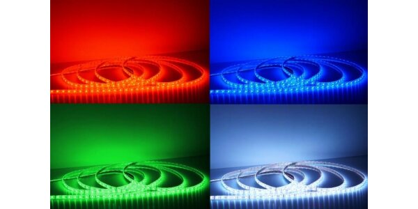 24V LED Strips und Streifen, RGB und RGBW Profiline