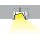 4 Meter LED Profil Einbau 15 Grad natureloxiert ohne Abdeckung 14mm Serie L