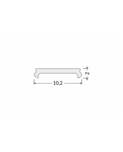 20 Meter Abdeckung (Typ C2) schwarz Klickabdeckung Serie ECO