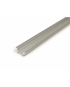 3 Meter LED Profil Einbau 15 Grad natureloxiert ohne...