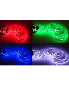 5 Meter LED COB Streifen 24V RGB 14W & 576 Leds/M IP20