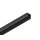2 Meter LED Aluleiste Aufputz schwarz 12mm Serie AVA