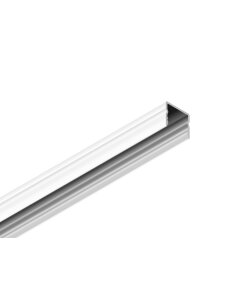 2 Meter LED Aluleiste Aufputz weiß 12mm Serie AVA