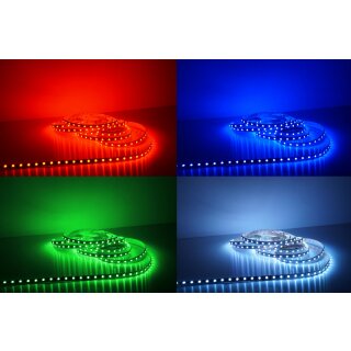 5 Meter LED Strip 24V 5050 RGB 14,4W & 60 Leds/M IP63 High Lumen