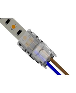 Hippo Verbinder Band auf Kabel für 10mm LED Streifen 2 Pol